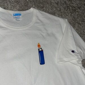champion Graphic Lighter Tee NWOT